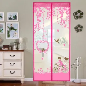 100x210cm Magnetic Screen - Summer Anti-mosquit Curtain with Encryption