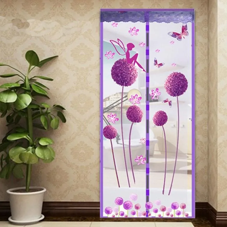 100x210cm Magnetic Summer Mosquito Screen Door Curtain