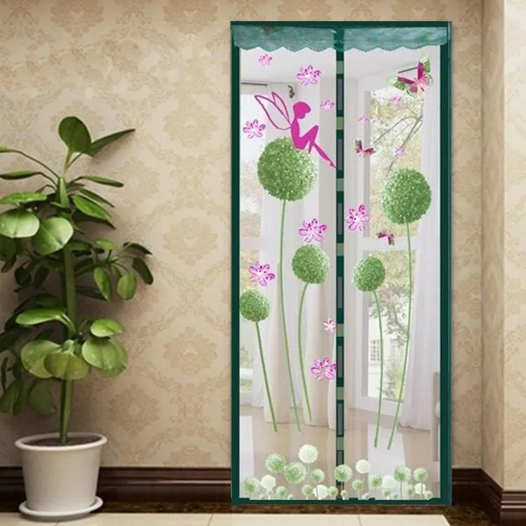 100x210cm Magnetic Summer Mosquito Screen Door Curtain