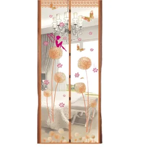 100x210cm Magnetic Summer Mosquito Screen Door Curtain