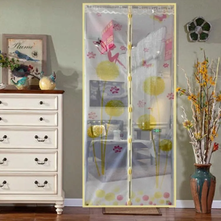 100x210cm Magnetic Summer Mosquito Screen Door Curtain
