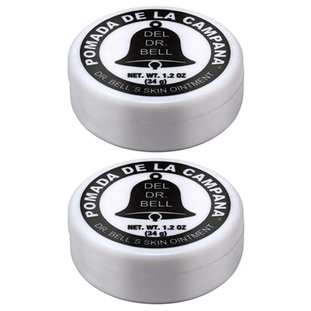 2 Pc Dr. Bells Pomada De La Campana Pomade Skin Ointment Cream Emollient 1.2oz