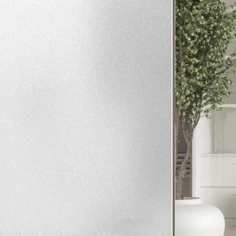 30cm Wide Electrostatic Frosted Window Film for Thermal Insulation