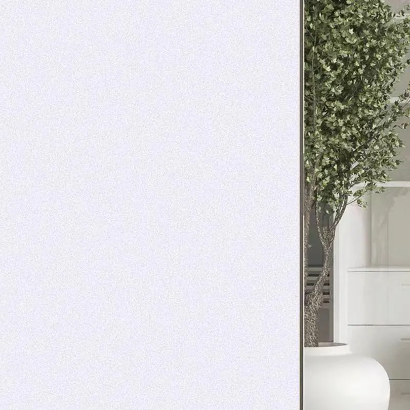 30cm Wide Electrostatic Frosted Window Film for Thermal Insulation
