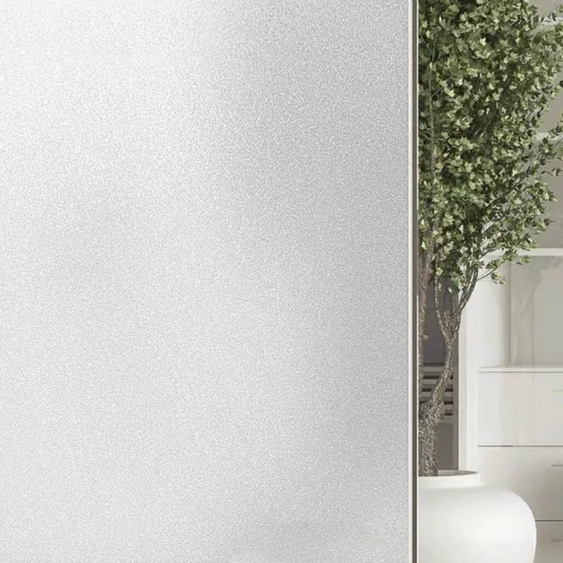 30cm Wide Electrostatic Frosted Window Film for Thermal Insulation