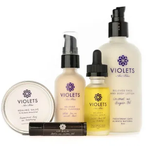 All natural essential BeLoved skincare bundle ideal for cancer patients