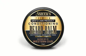 Ameer's Conditioning Beard Balm Western Oud #31 59ml