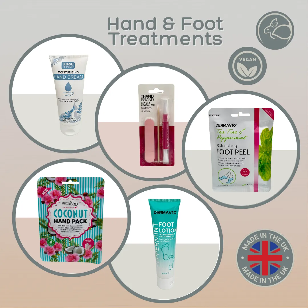 Face, Feet, Hand & Hair Treatments Pamper Box