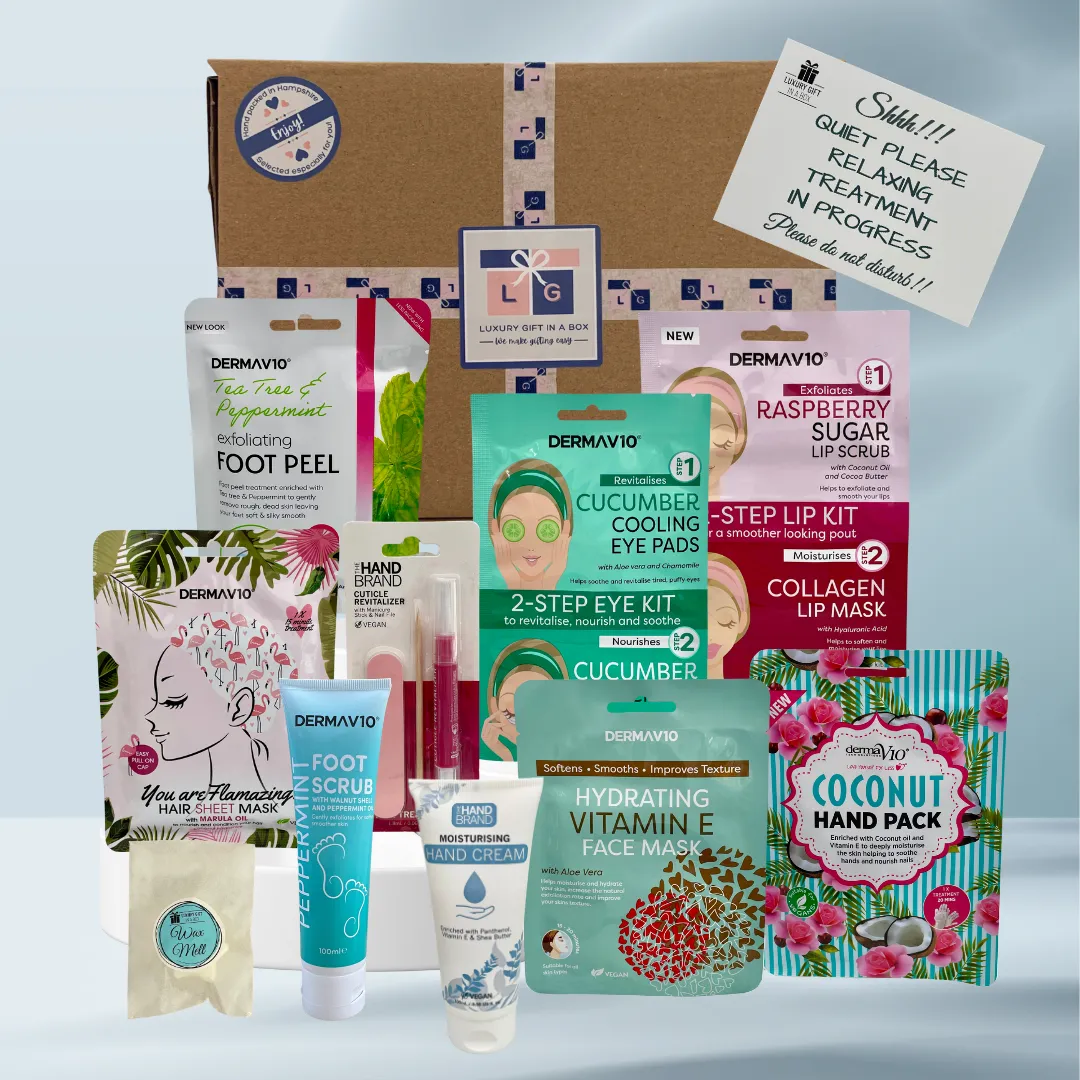 Face, Feet, Hand & Hair Treatments Pamper Box