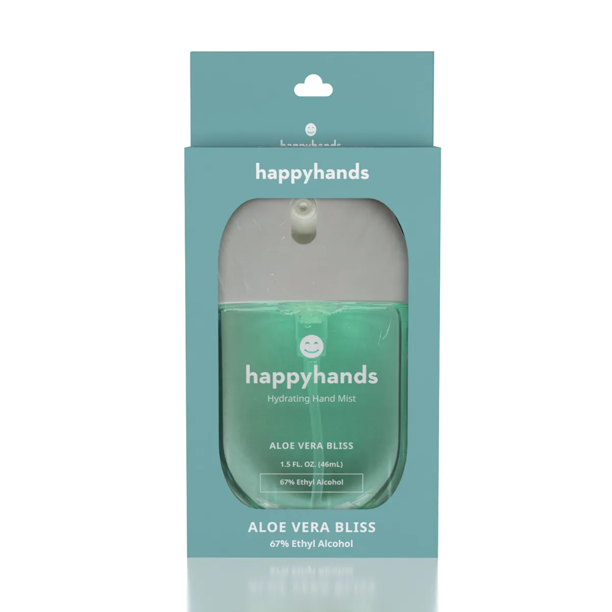HappyHands Hydrating Rinse-Free Hand Mist (46mL) Multiple Scents