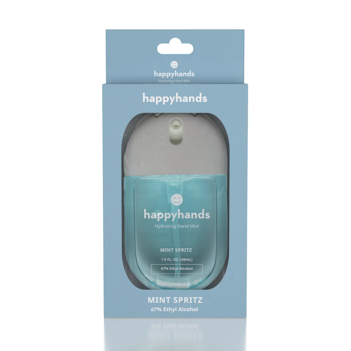 HappyHands Hydrating Rinse-Free Hand Mist (46mL) Multiple Scents