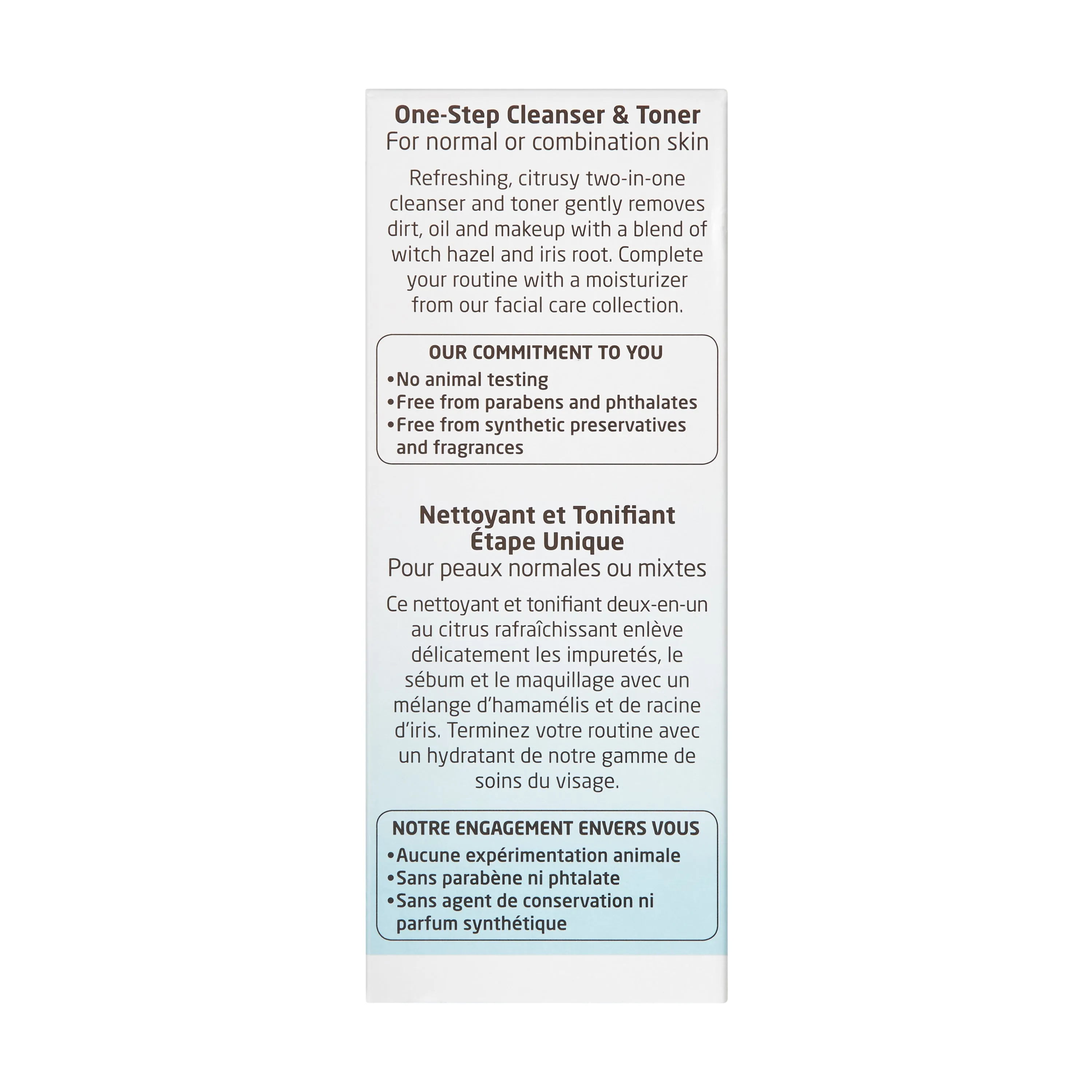 One-Step Cleanser & Toner