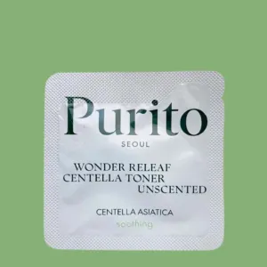 PURITO SEOUL Wonder Releaf Centella Toner Unscented 1ml (Pouch Sample)