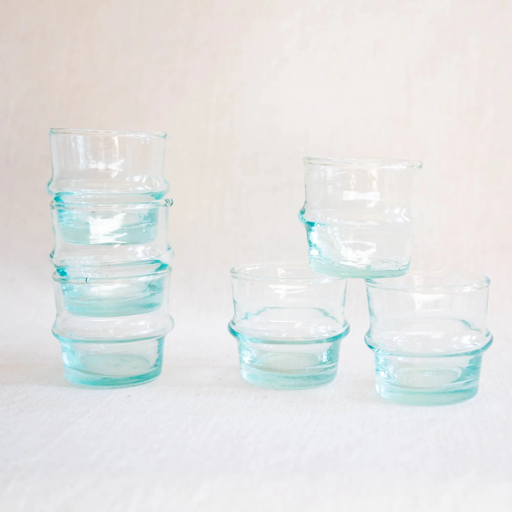 Tea Light Candle Holder (Clear)