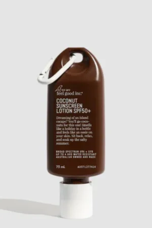 WE ARE FEEL GOOD 75ML 'COCONUT SUNSCREEN' SPF 50 