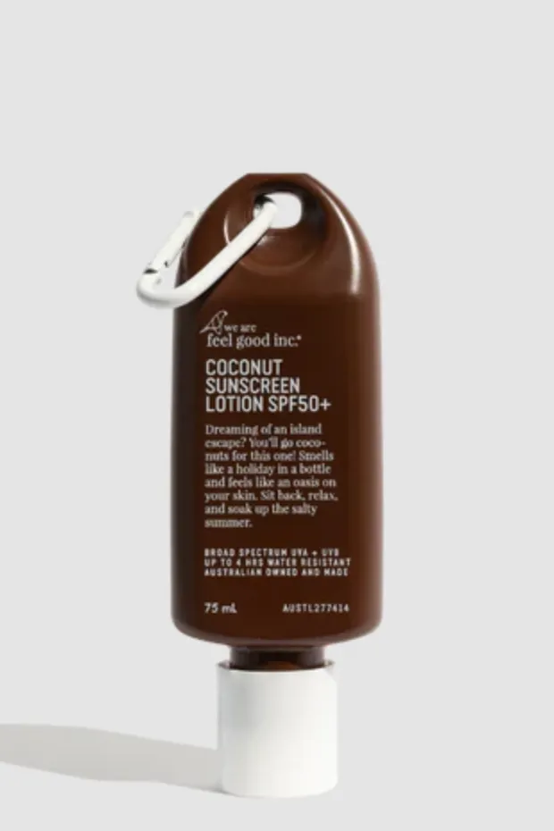 WE ARE FEEL GOOD 75ML 'COCONUT SUNSCREEN' SPF 50 